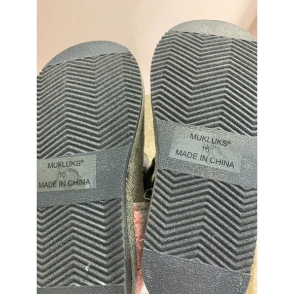 MUKS LUKS Gray Bonnie Bunny Boot - Unisex SIZE 9 and 10 - Picture 6 of 10